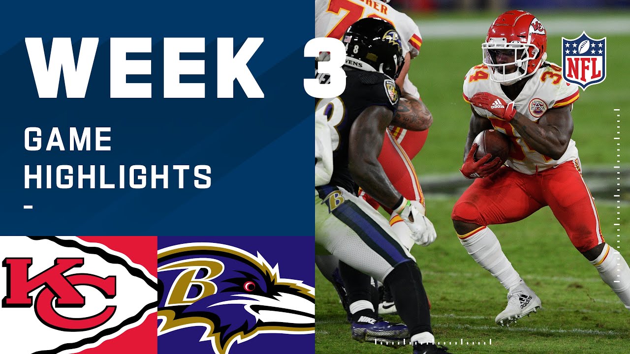 Chiefs vs. Ravens Week 3 Highlights | NFL 2020