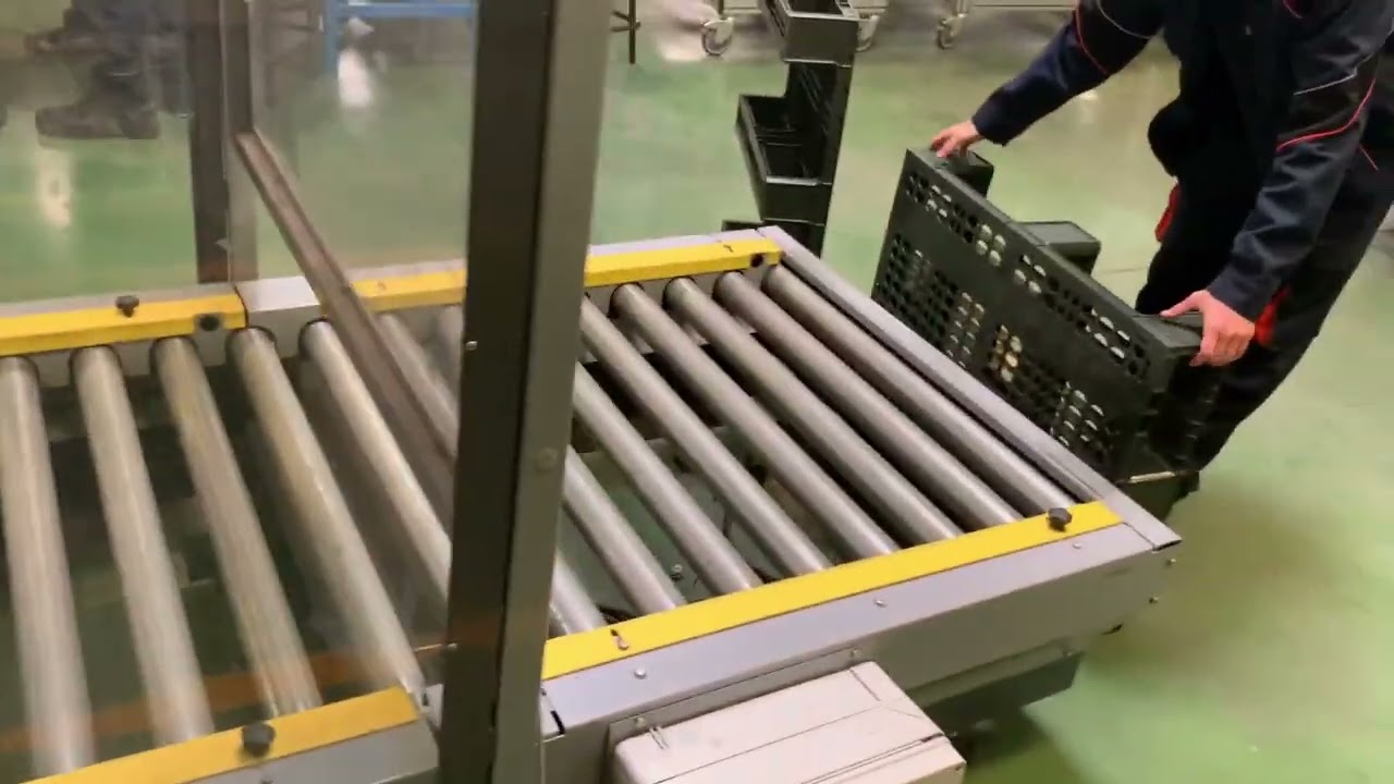 Mise en service d'un empileur depileur