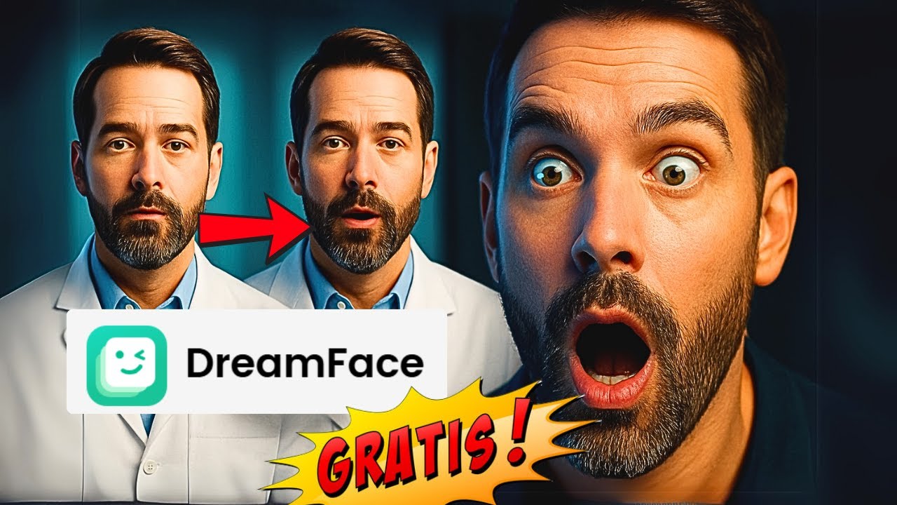 Como usar o DreamFace Pro DE GRAÇA ILIMITADO (Sincronização labial)
