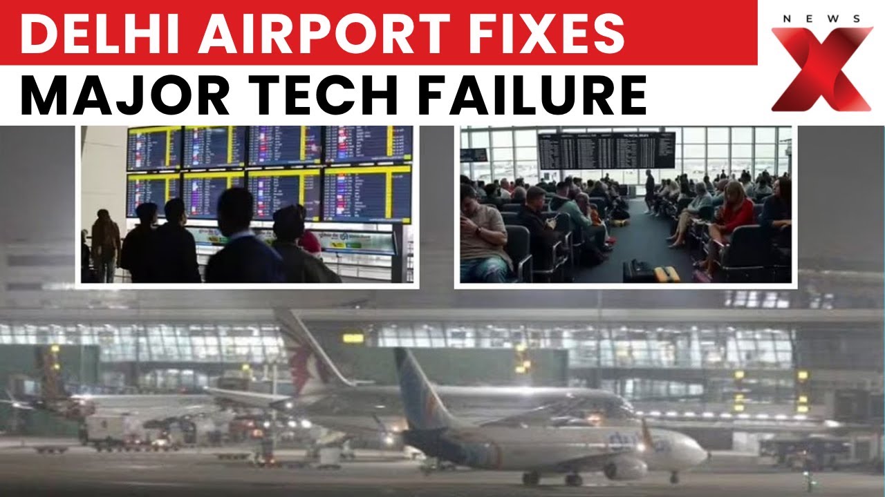 Delhi Airport: 30-Hour Chaos Ends | IGI Airport Back Online After 30-Hour Technical Meltdown