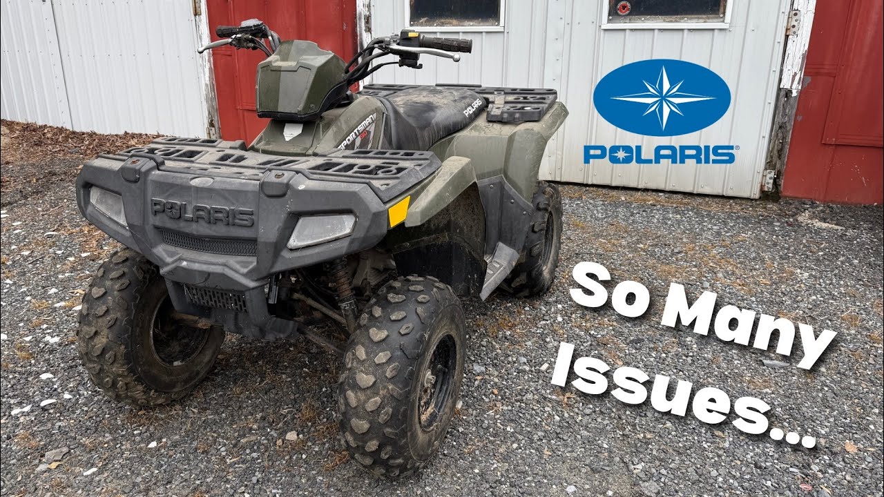 Lots to Fix on this Polaris Sportsman 90 ATV!