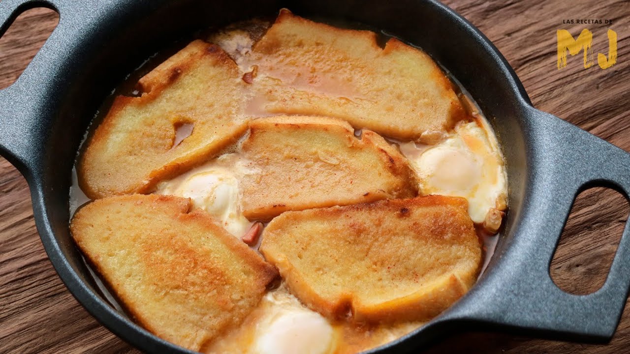 Sopa de ajo (sopa castellana): receta tradicional