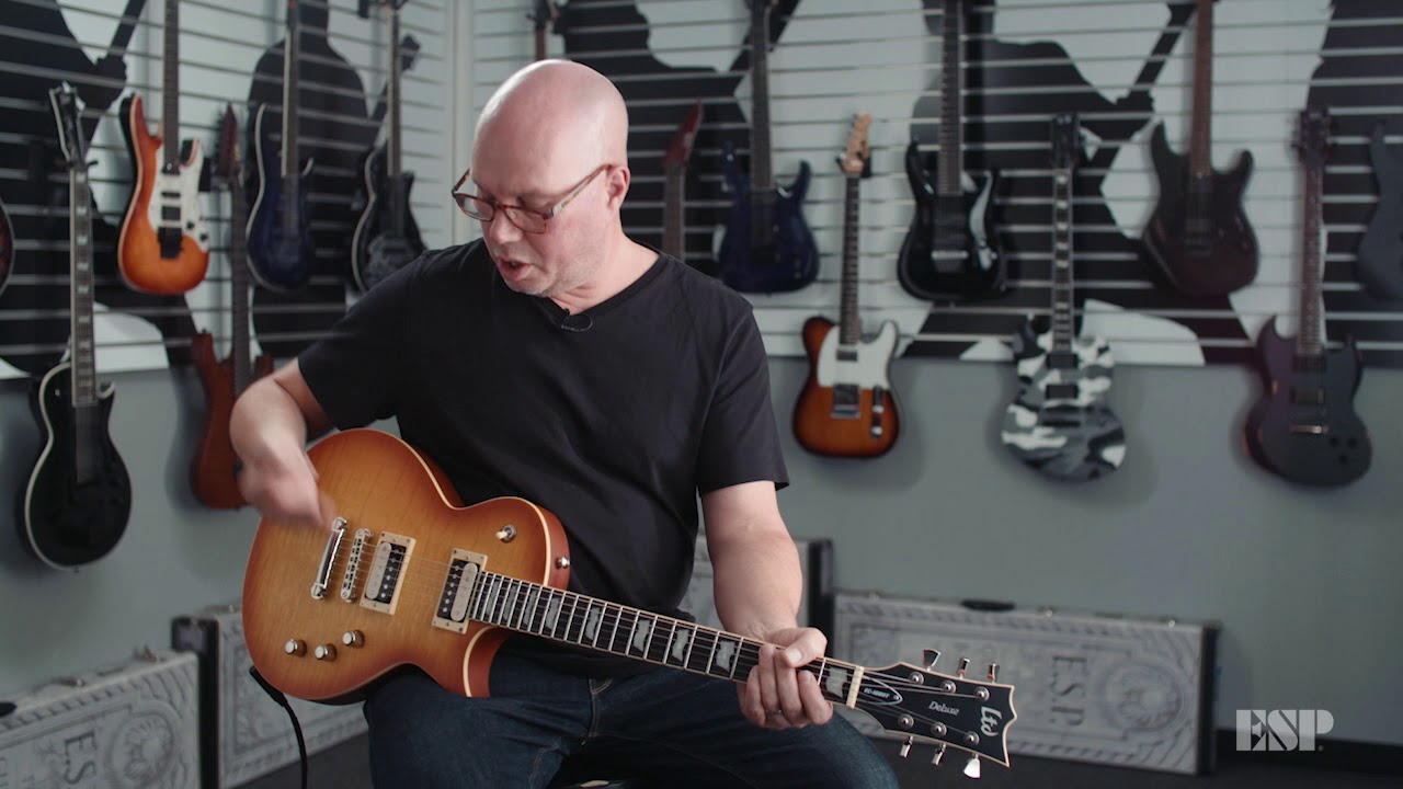 ESP Guitars: LTD Deluxe EC-1000T Demo