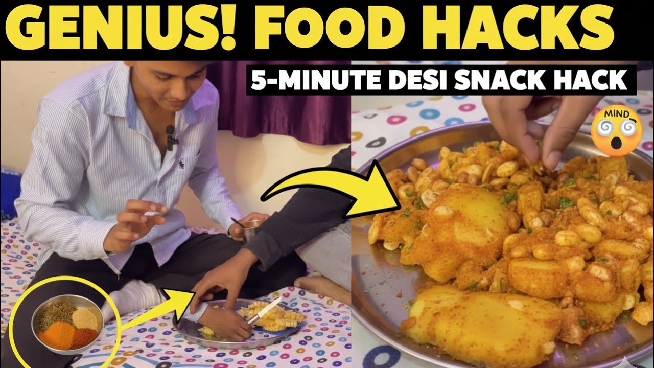 Trying most viral food hack 😭
