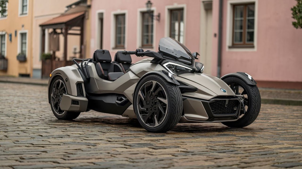 Совершенно новый Can-Am Ryker 2025 года — революция в мире трёхколёсного транспорта
