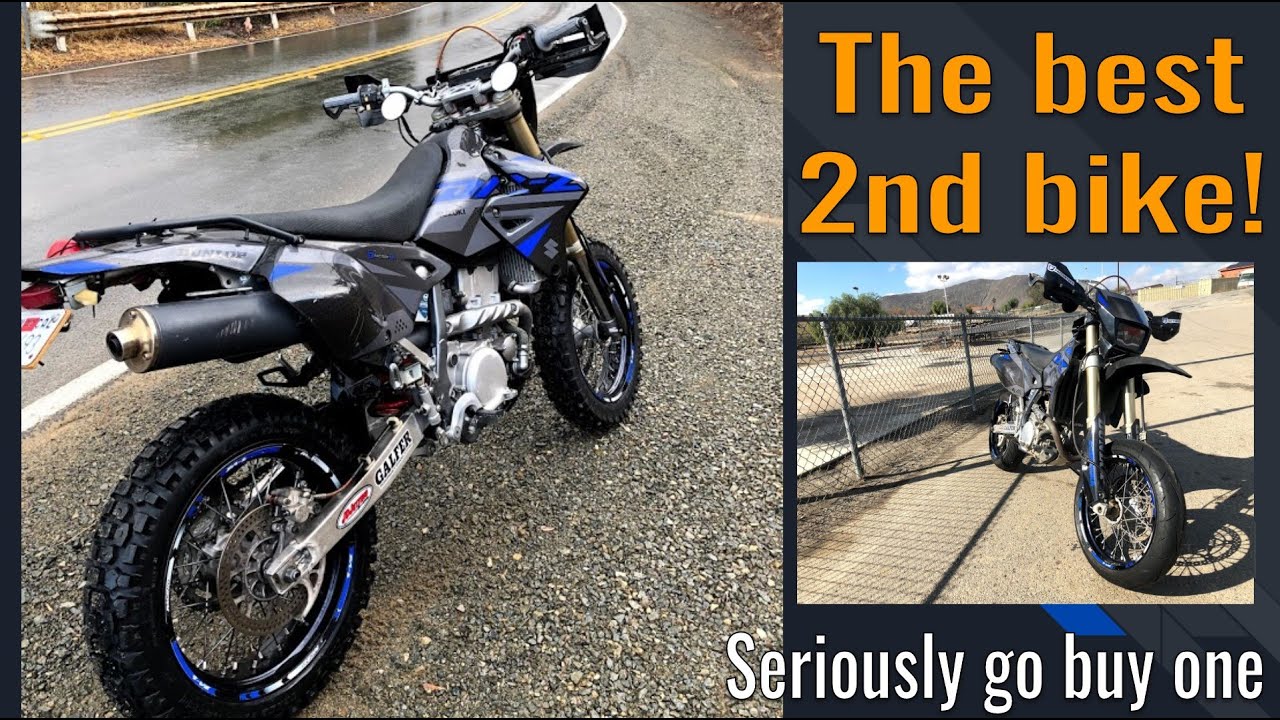 Suzuki DRZ 400 supermoto is the the perfect 2nd motorcycle! | Owners Review | DRZ400sm Review