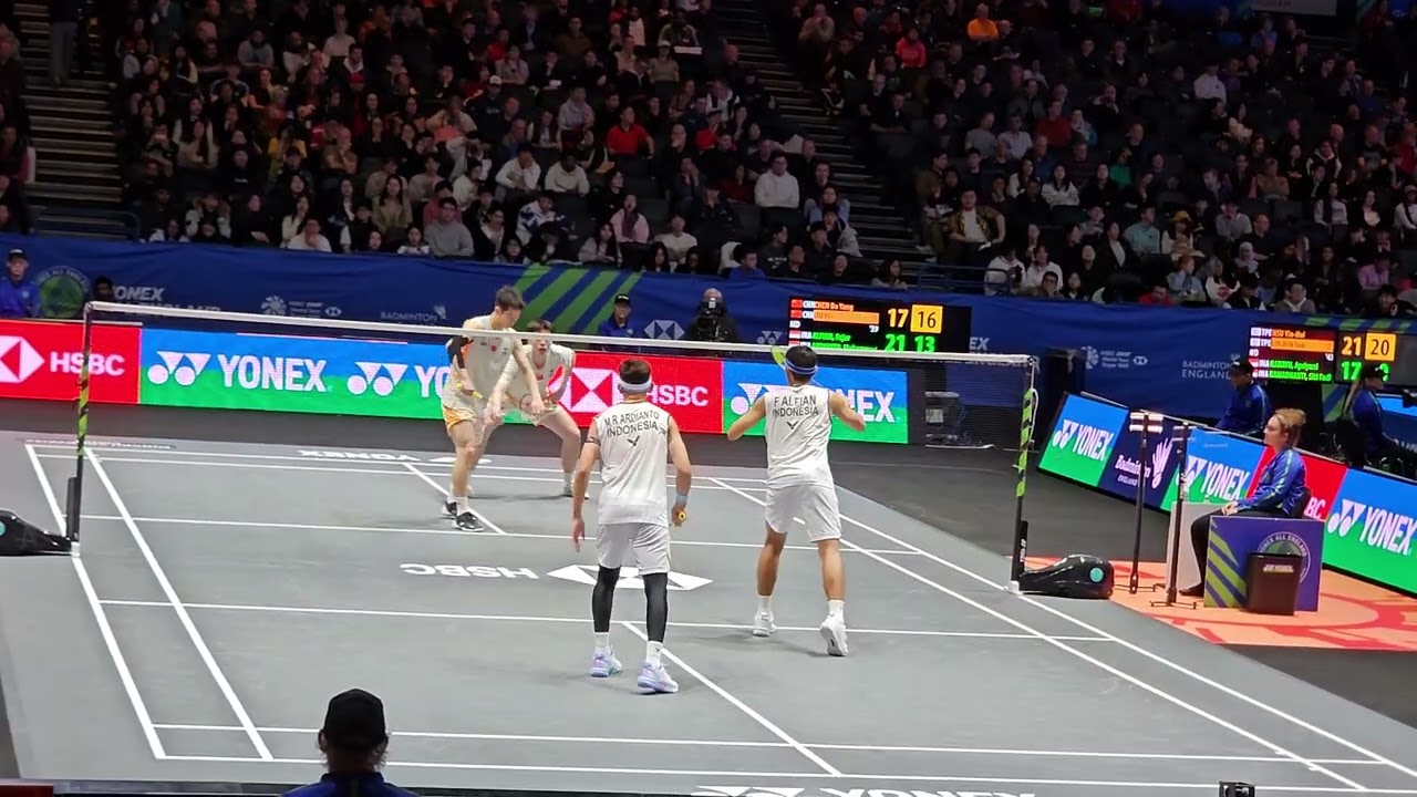 Alfian/Ardianto Vs Chen/Liu | Yonex All England 2025 | R32 - Nice Angle