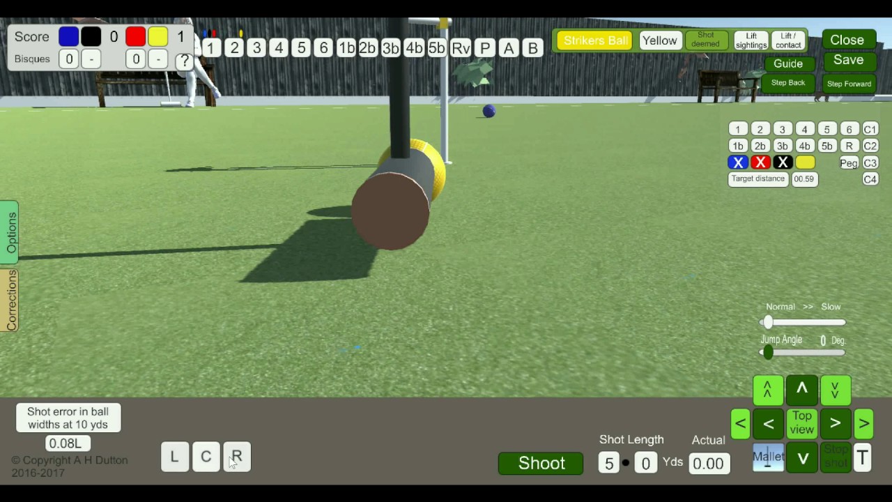 4 Ball Break Demonstration of Game
