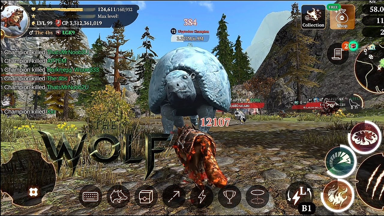 The wolf -GLYPTODON ||  Beautiful Champion 😍❗