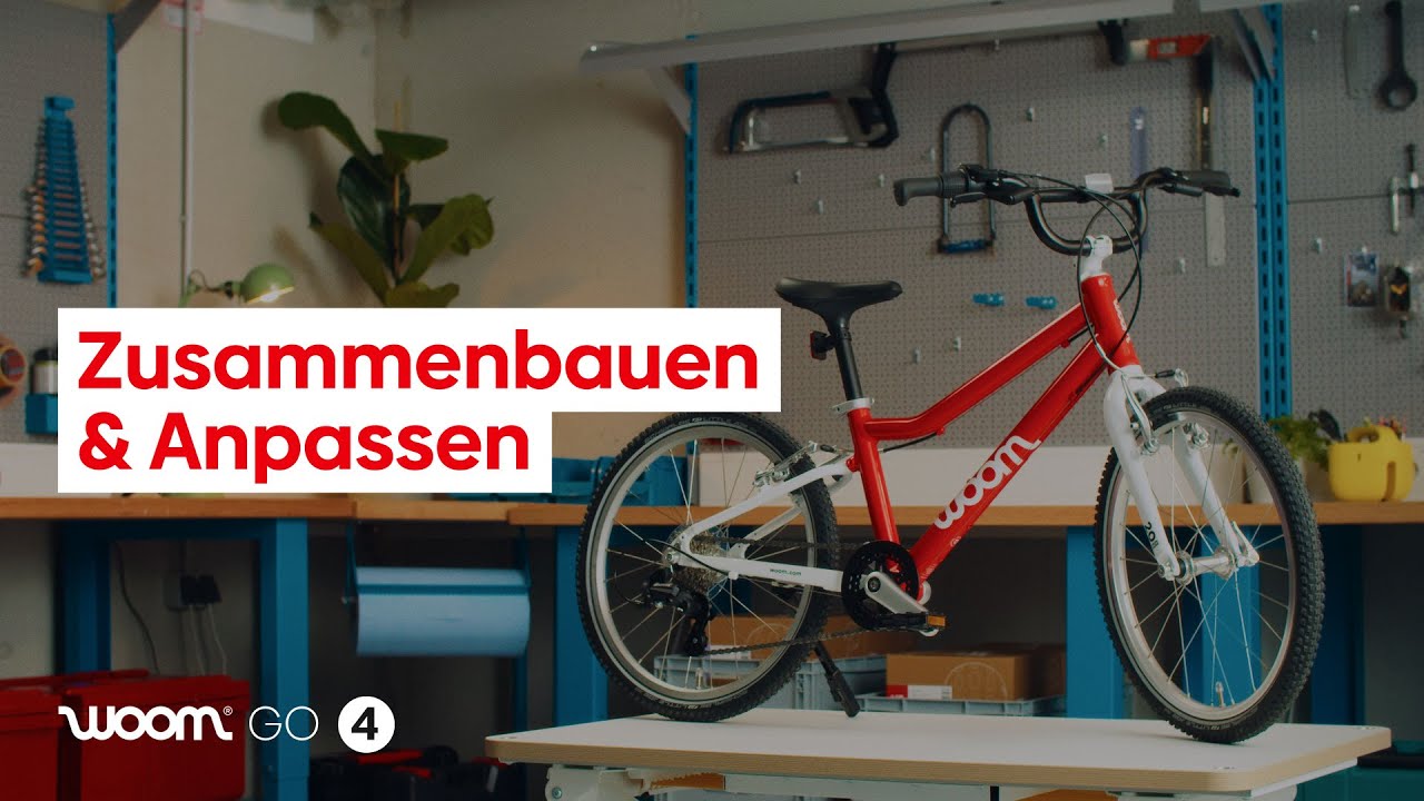 Montageanleitung | woom GO 4 | Kinderfahrrad