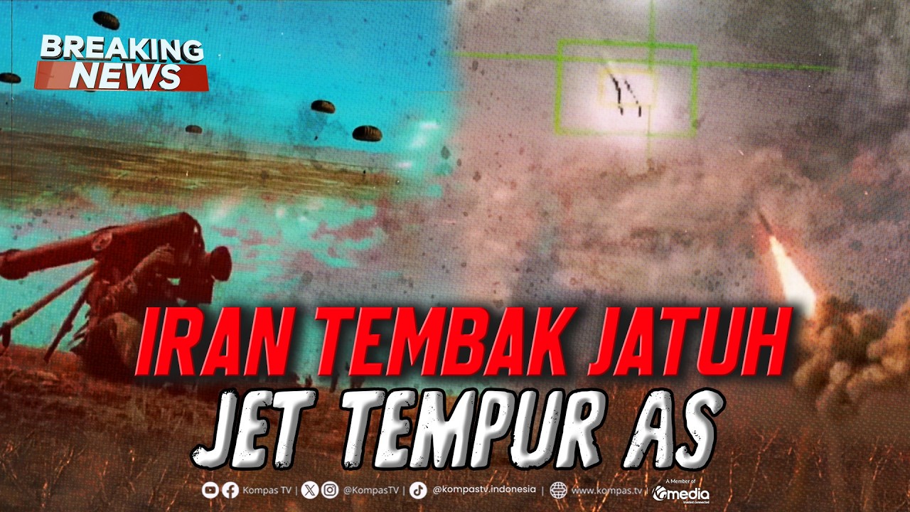 BREAKING NEWS - Perang Memanas, Iran Tembak Jatuh 2 Pesawat Jet Amerika Serikat