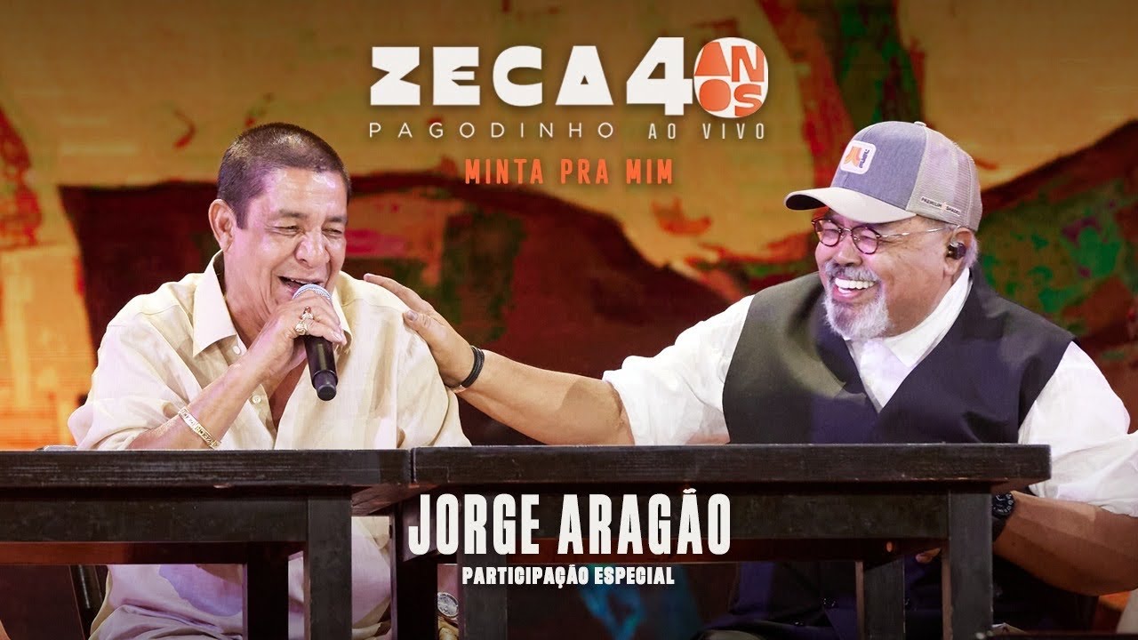 Zeca Pagodinho 40 anos Ao Vivo - &ldquo;Minta meu sonho&rdquo;/ Part. Especial: Jorge Arag&atilde;o (CLIPE OFICIAL)