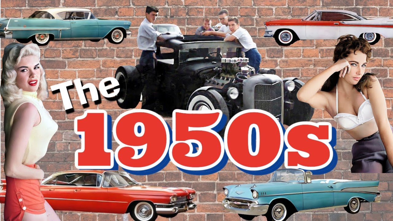 Pure Nostalgia - A Visual Flashback to 1950s America (in Color)