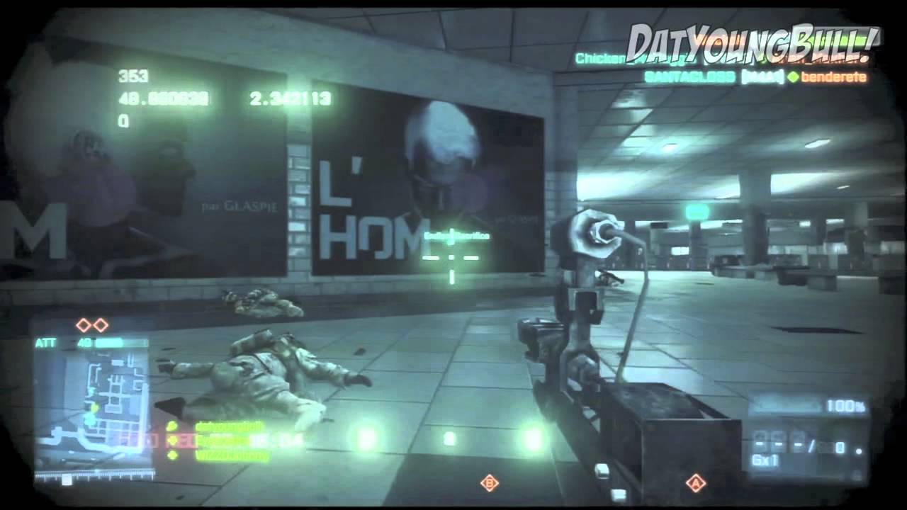 ★ Battlefield 3/BF3: BEST Engineer/SMG Class Gun!!! | EOD Bot, AT MINE | M4A1 AKs74u UMP-45