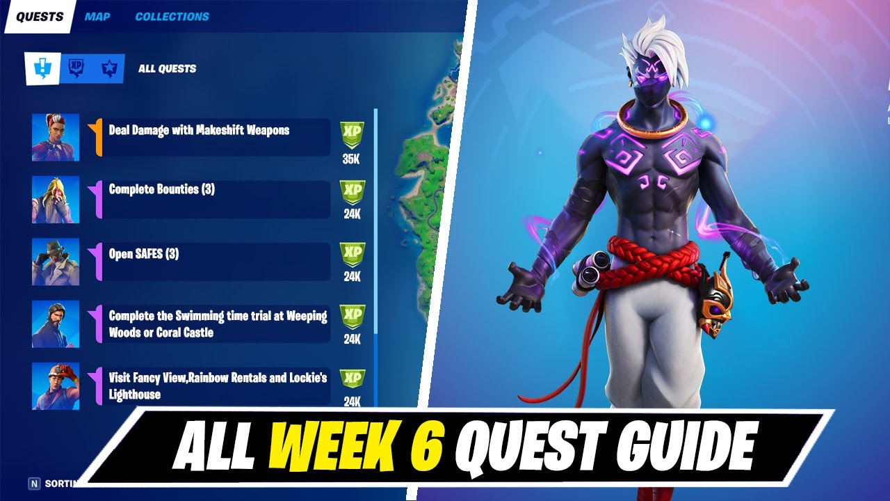 Fortnite All Week 6 Challenges Guide (Chapter 2 Season 6)