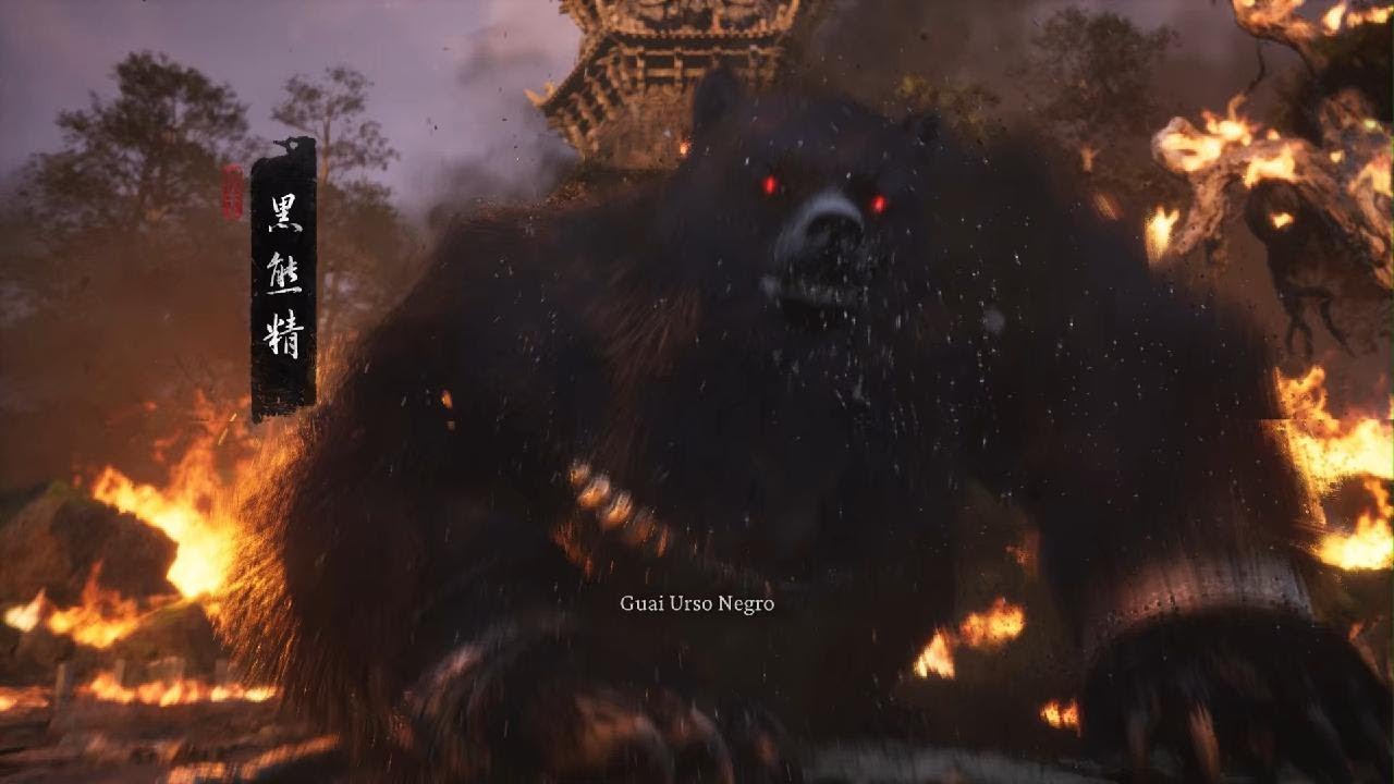 Guai Urso Negro - Black Myth: Wukong