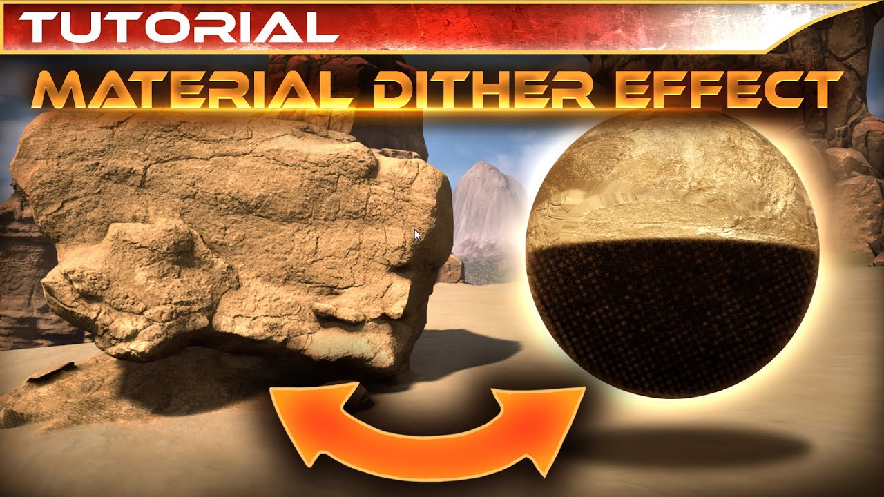 Material Dither Effect