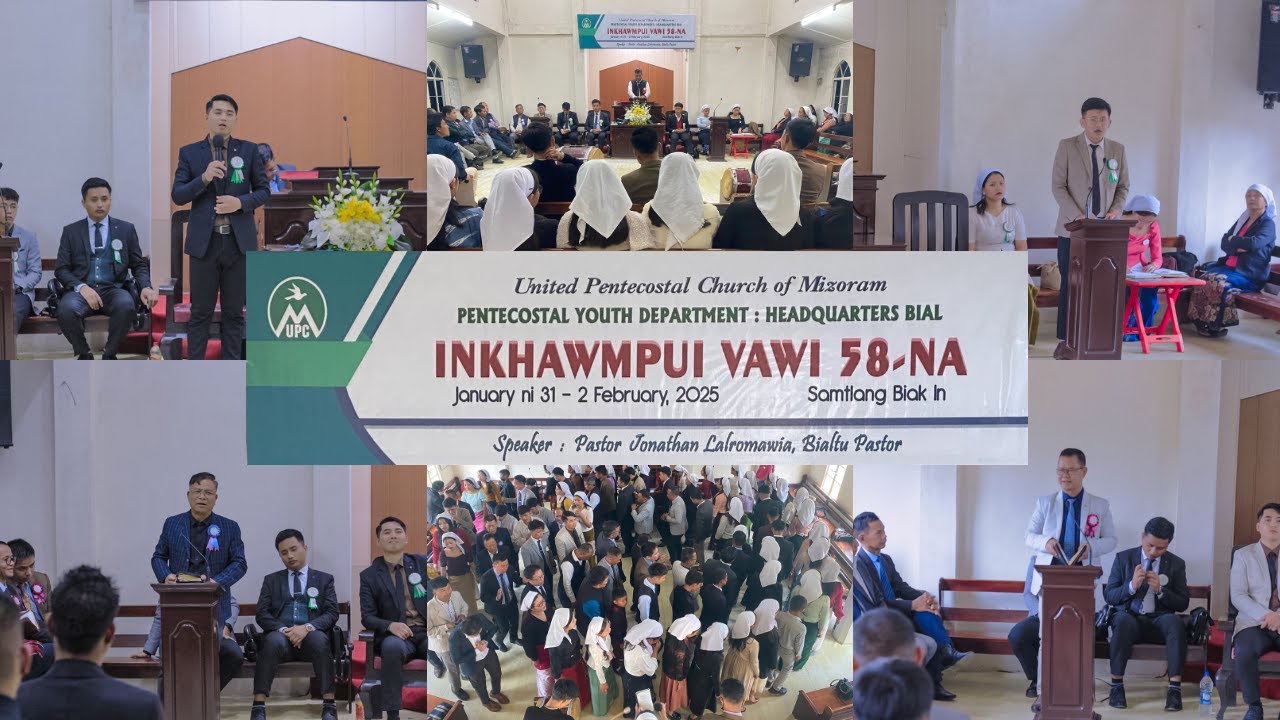 Ni 02.02.2025 Pathian Ni Zan / Headquarters Bial PYD Inkhawmpui @Samtlang Biak In