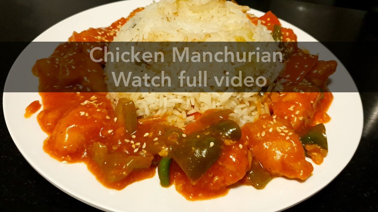 Chicken Manchurian | Sizziling chicken | #chicken #manchurian #redsauce #chinesefood