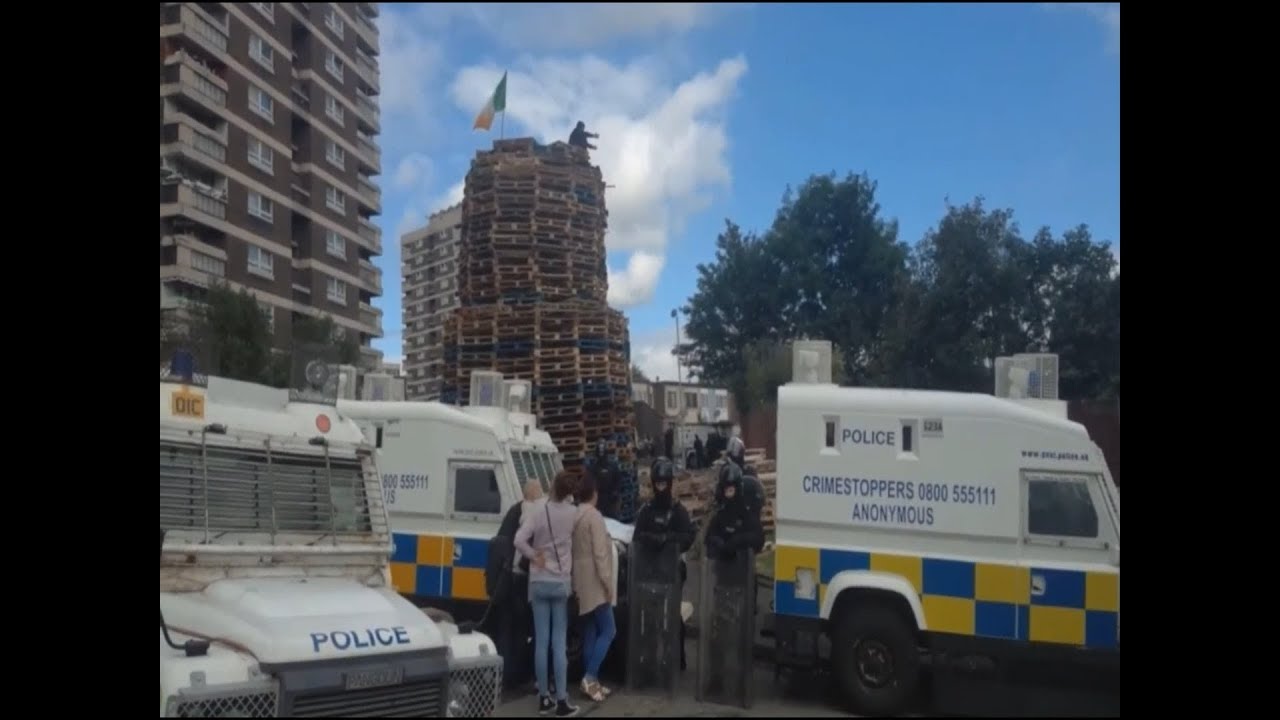 New Lodge residents furious at bonfire intimidation and anti social behaviour