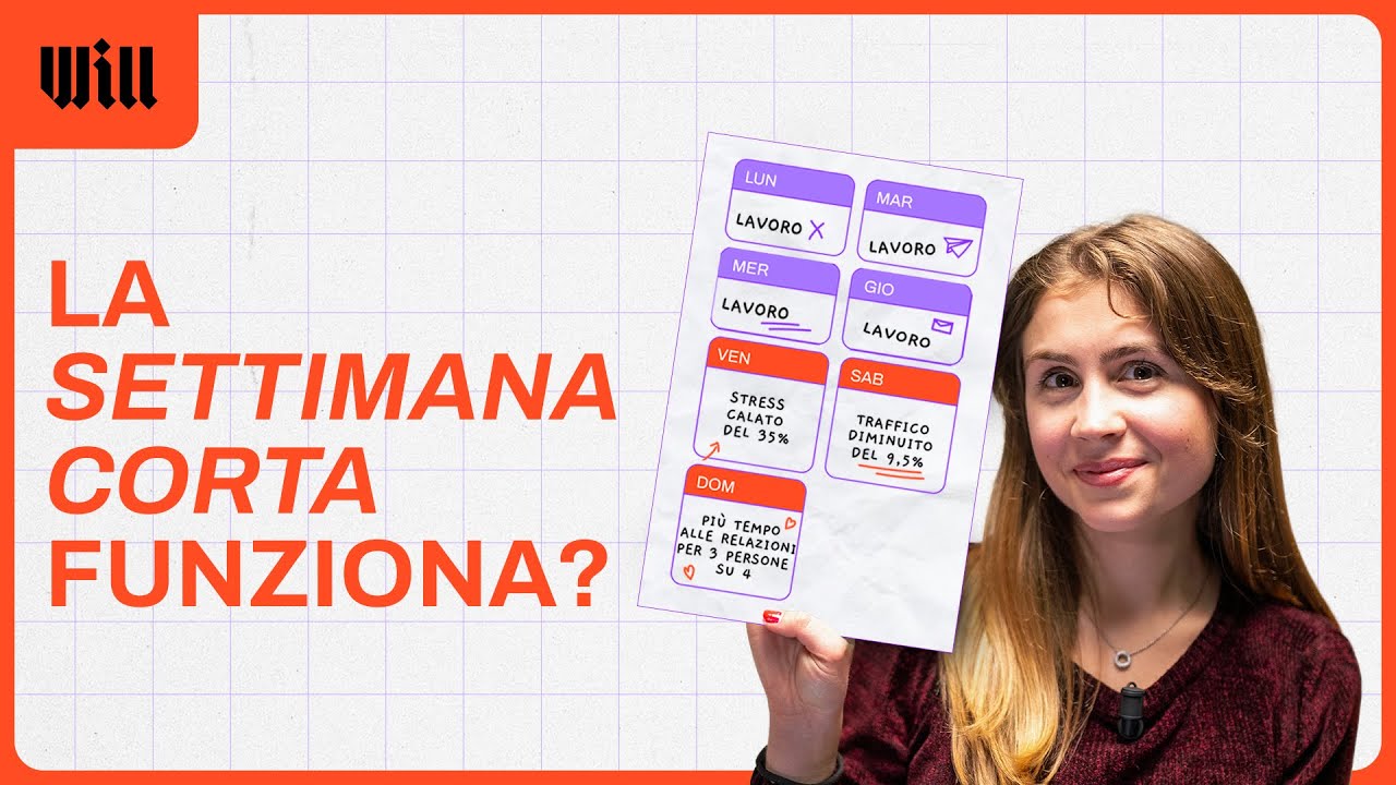 La settimana lavorativa di 4 GIORNI funziona? L'abbiamo provata