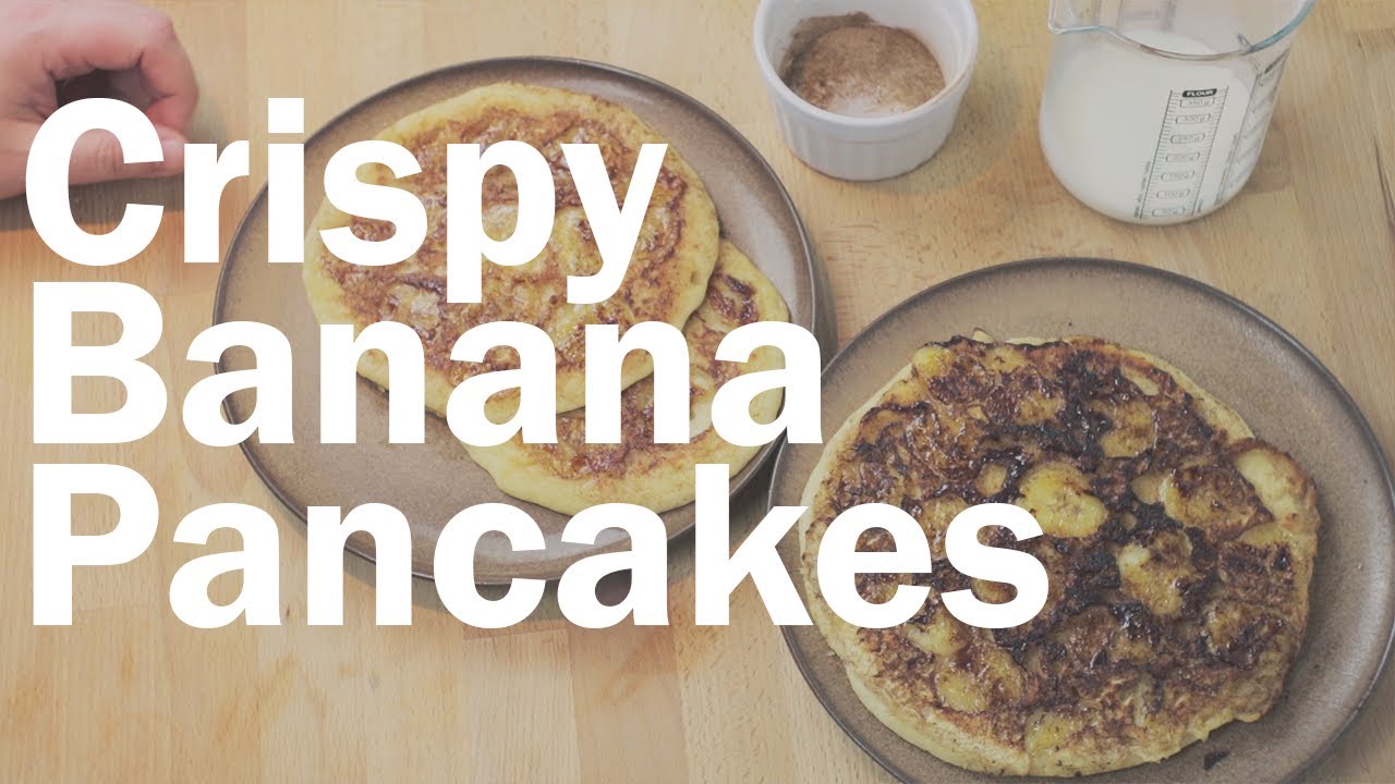 How to make banana cinnamon sugar pancakes - Flavor Lab