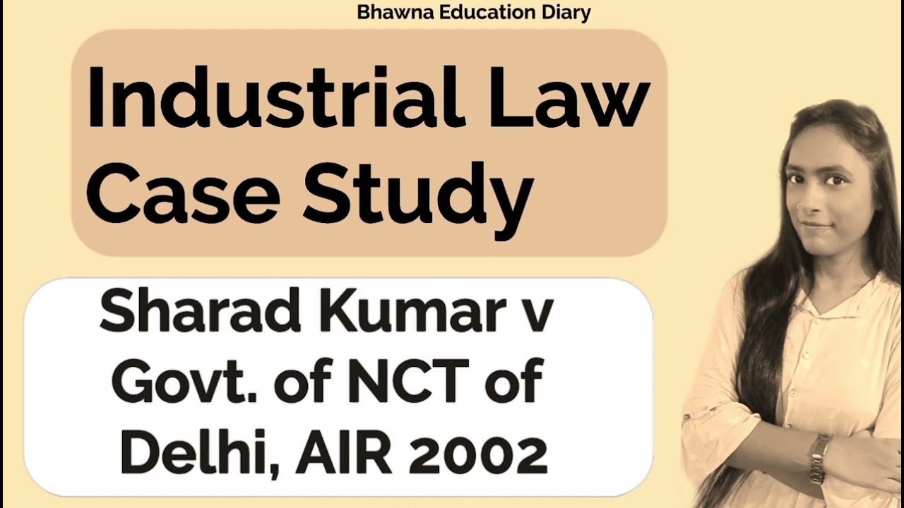 Sharad Kumar v Govt  of NCT of Delhi, AIR 2002