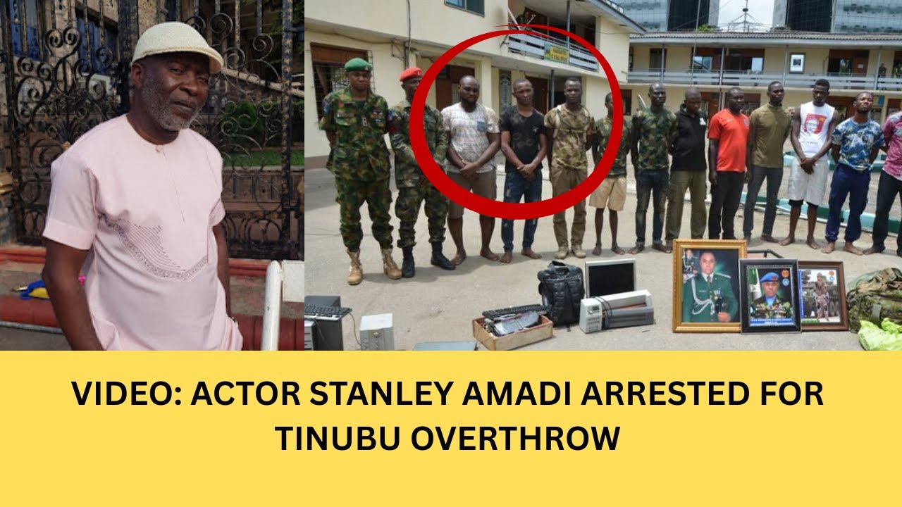 Tinubu ARRESTS Nollywood Actor Stanley Amandi Over DEADLY Coup Plot Against Him
