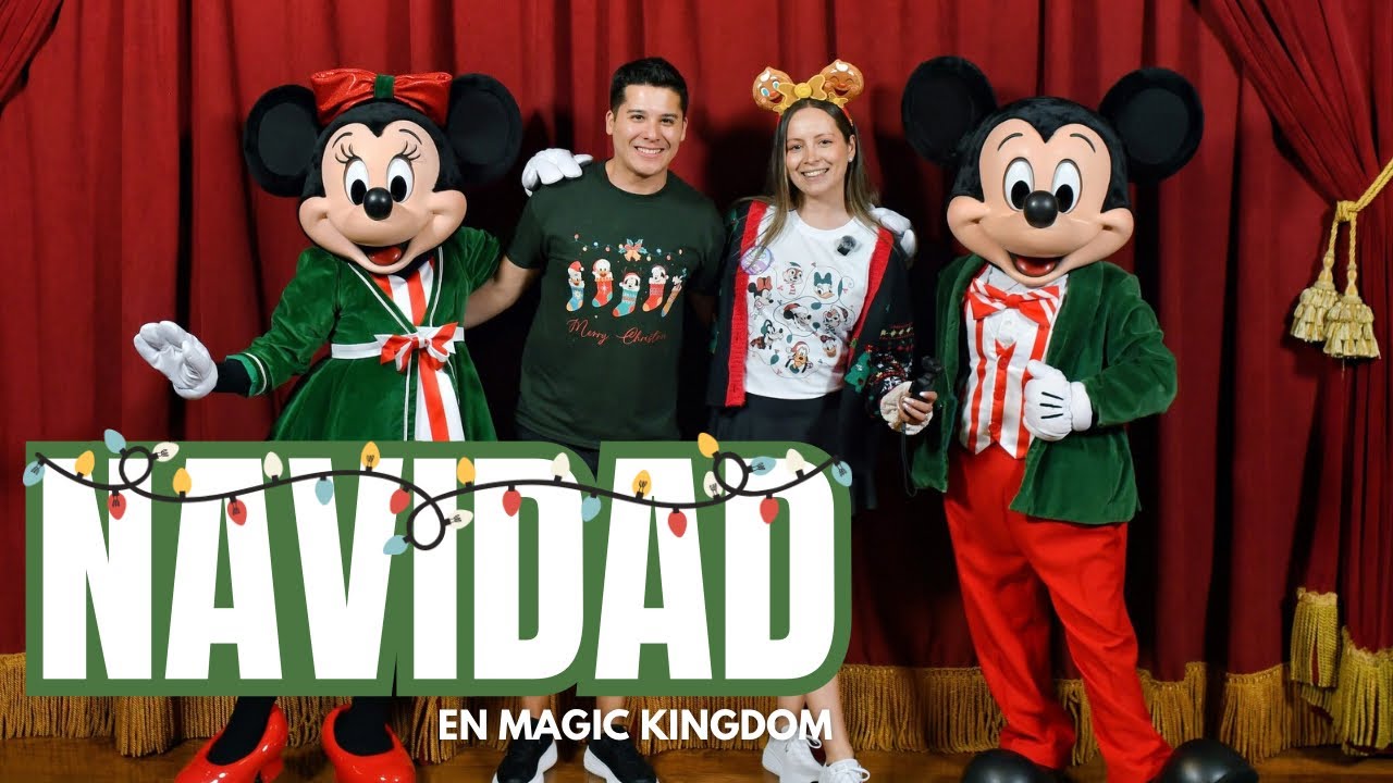 Fiesta de Navidad en MAGIC KINGDOM🎄🎅🏻 LA MEJOR  - Walt Disney World | Parade, Merch, Shows y más!