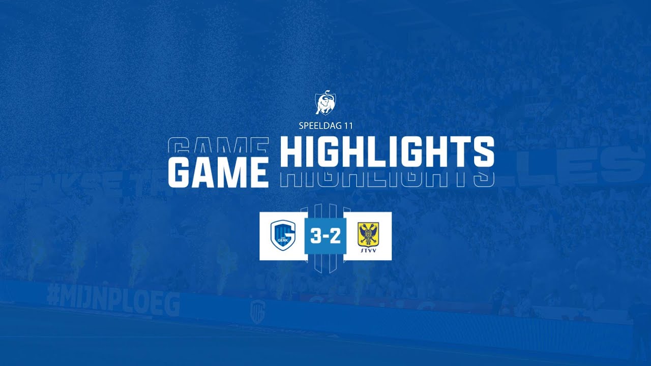 ⚽️ 11 - KRC Genk vs. STVV -  24/25