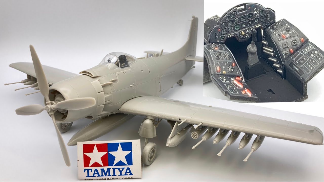 TAMIYA 1/48 Douglas A-1 Skyraider（Part 1/2）
