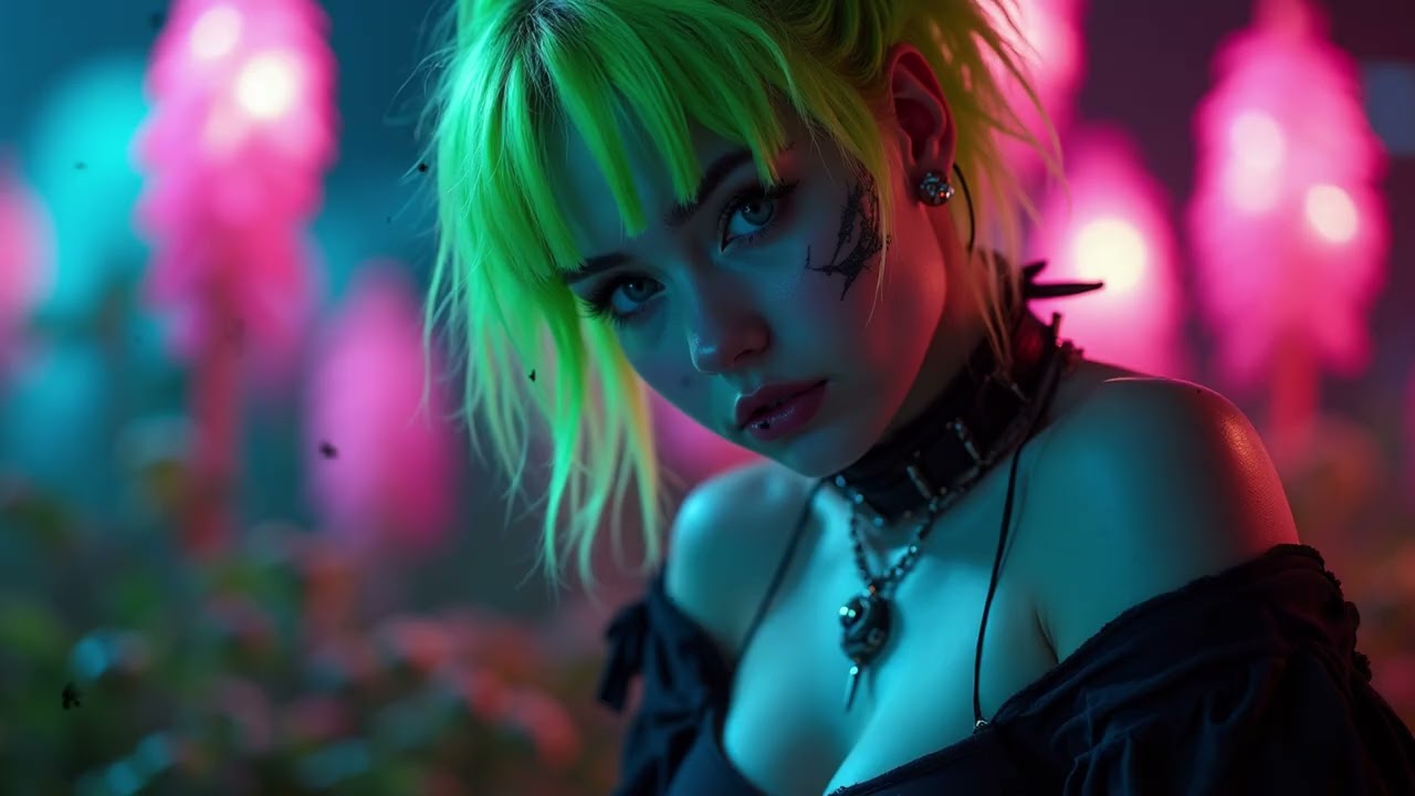Brenn dich 🖤DE – Neon Electro Pop Hymne über Leidenschaft, Nachtenergie & starke Frauenstimme