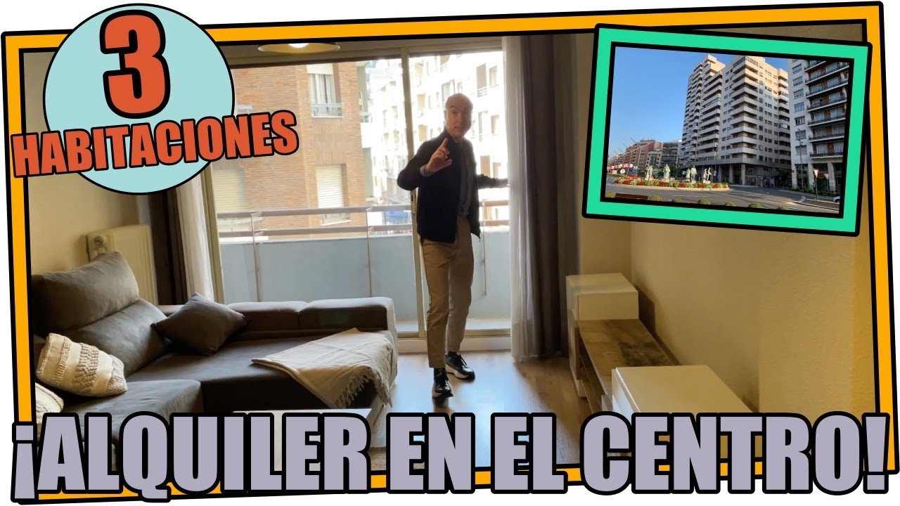 📢 ALQUILER EN LOGROÑO 😍 Piso MUY BONITO 😍 frente a la ⛲ Fuente de los Ilustres ⛲ (cód. 303)