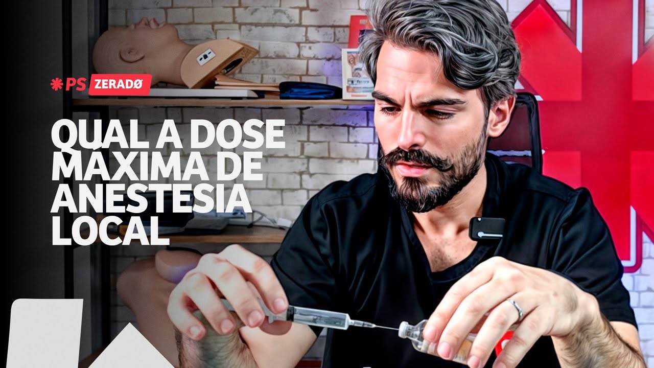 ANESTESIA LOCAL: como calcular a dose máxima com SEGURANÇA
