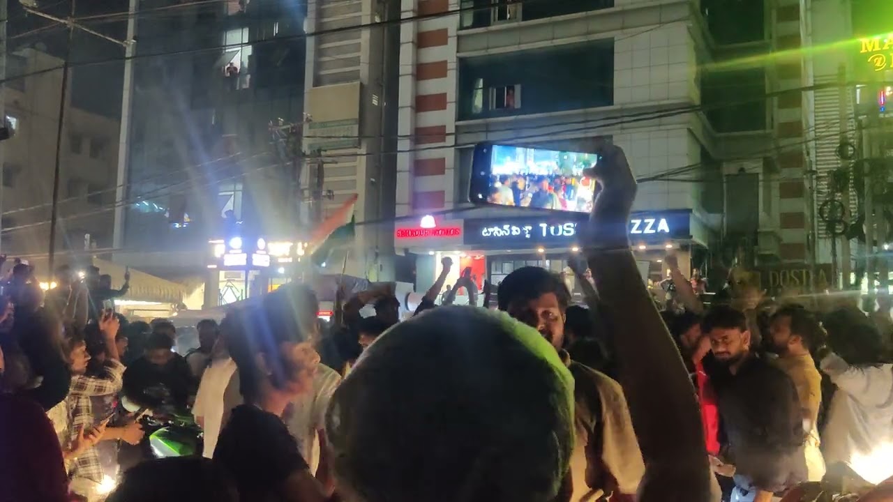post india WC winning celebrations #DLF