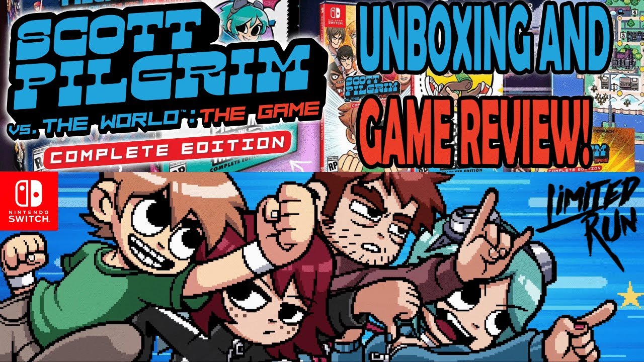 Scott Pilgrim vs The World Complete Edition Unboxing and Switch Game Review