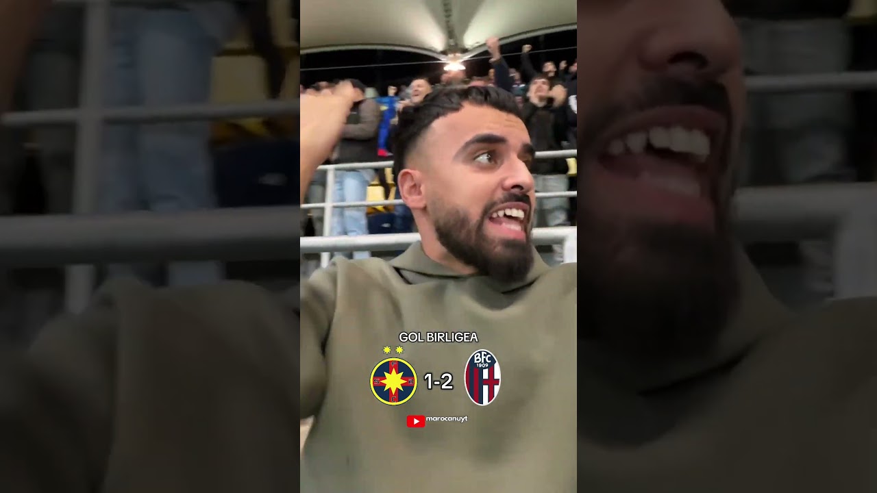 GOL B&Icirc;RLIGEA VS BOLOGNA IN MECIUL FCSB&rsquo;ULUI (EUROPA LEAGUE)  ❤️💙#fcsb #bologna #europaleague