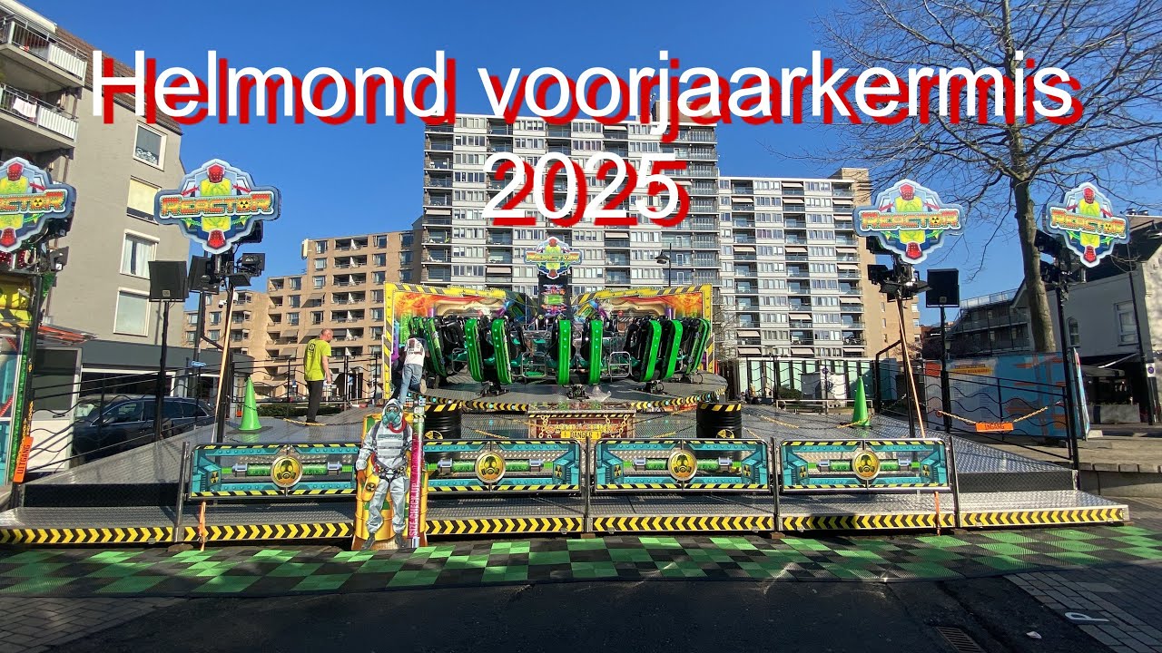 Opbouw Helmond voorjaarkermis 2025