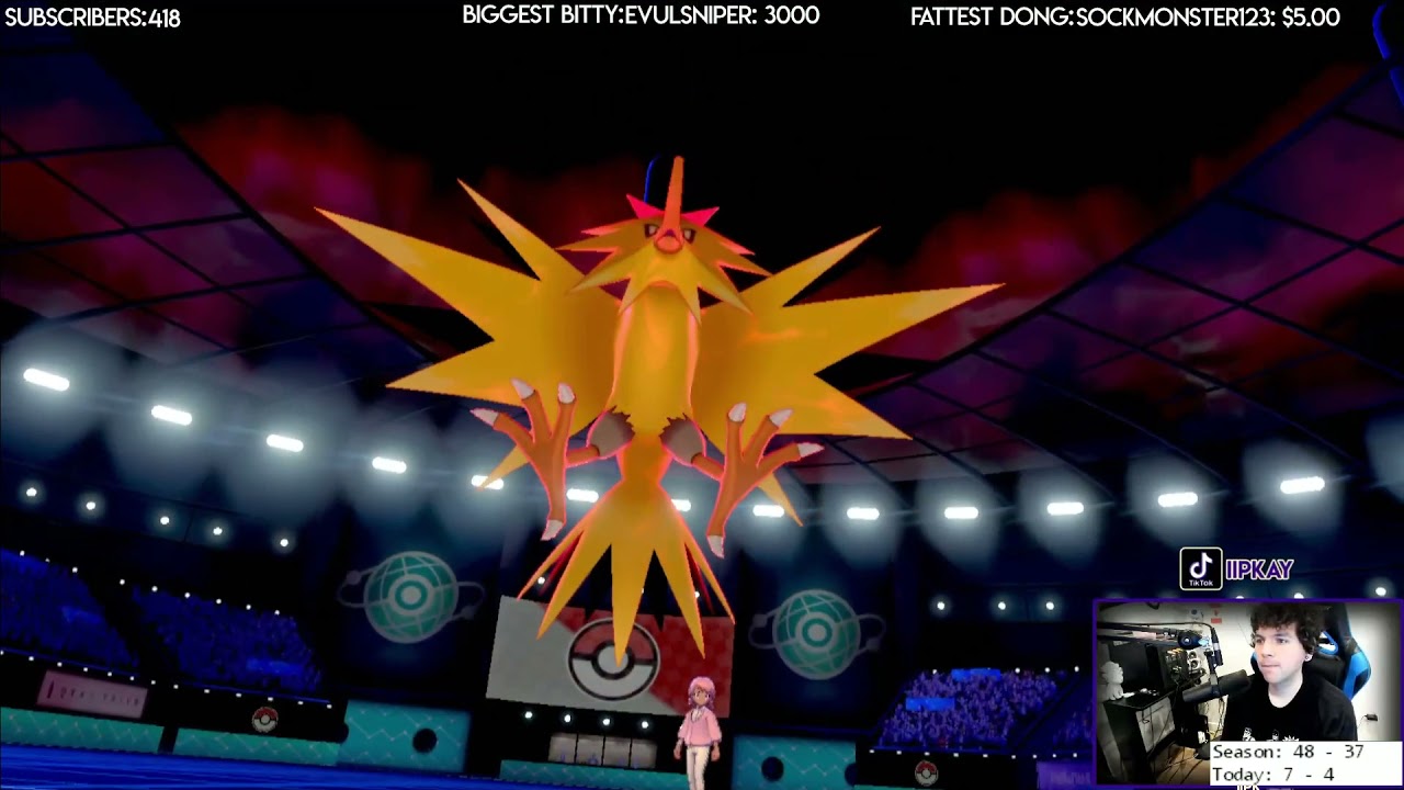 Pokemon Sword/ Shield - Single Ranked Battles (Win - 23)