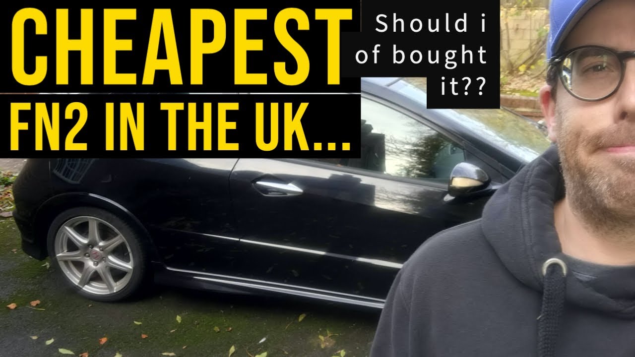 I bought the cheapest civic fn2 in the uk, was it a mistake? #Honda #fn2 #typer #civic #projectcar 