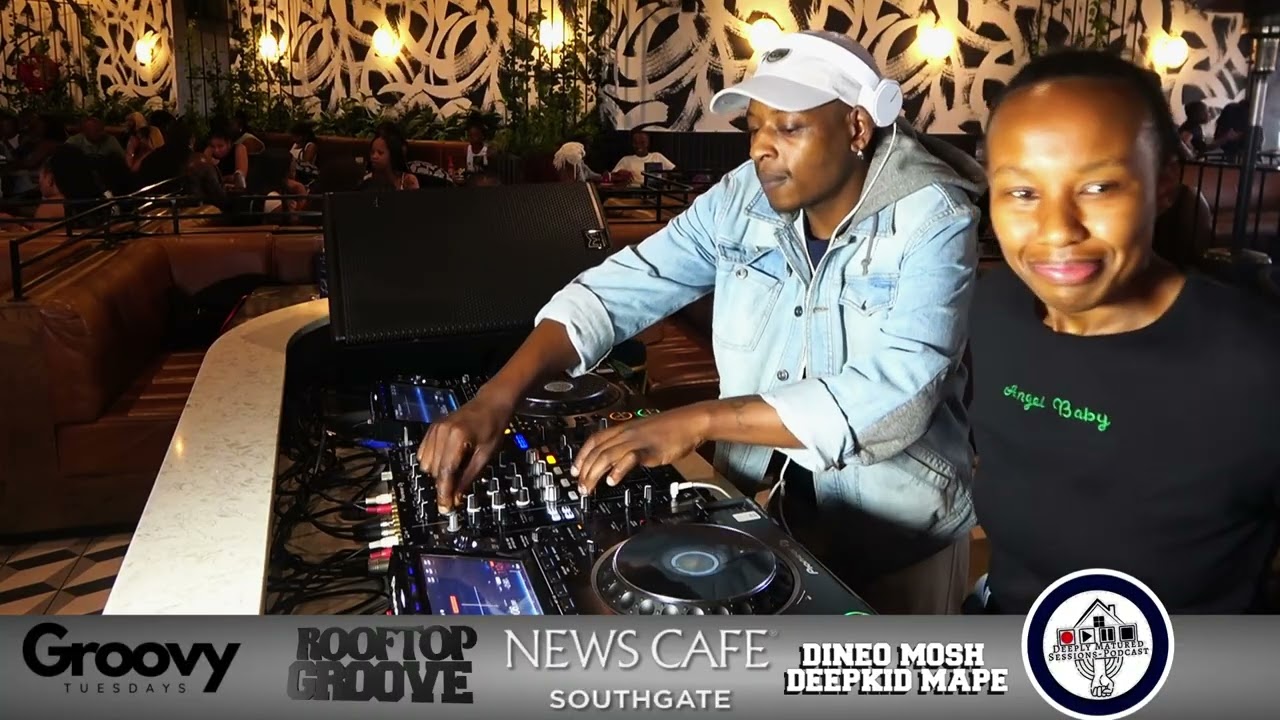 Dineo Mosh x DeepKid Mape  | Private School /Amapiano  Live Mix ||News Cafe-Southgate