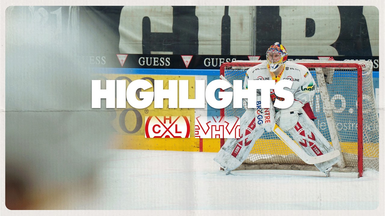 HC Lugano vs EHC Biel Bienne 3:4 n.P - Game Highlights