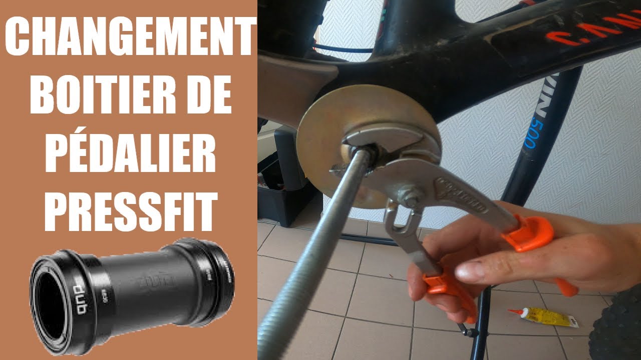 Comment changer un boitier de pédalier PRESSFIT [TUTO]#9