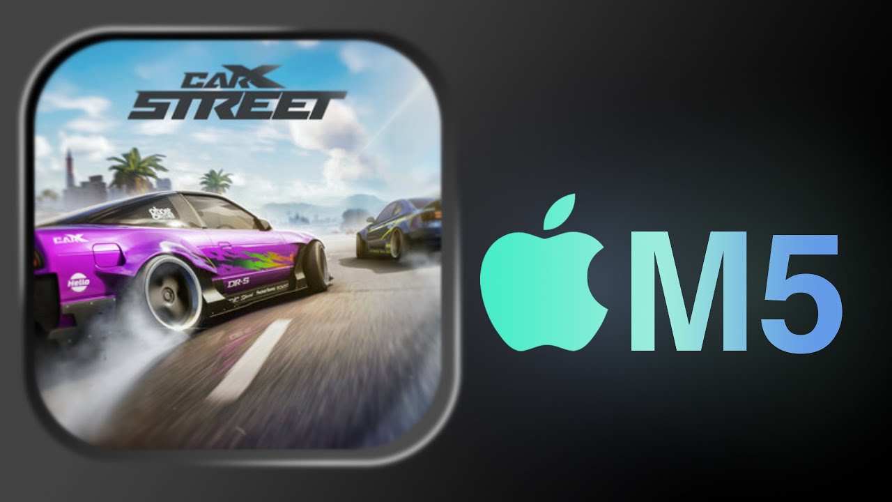 CarX Street - Macbook Pro M5 - benchmark