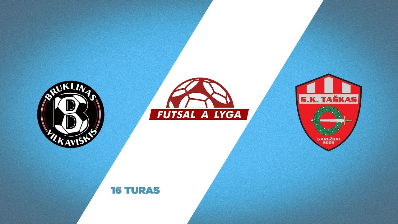 Futsal A lyga. 16 turas: FK Bruklinas - Gargždų Pramogos (2026-01-31)