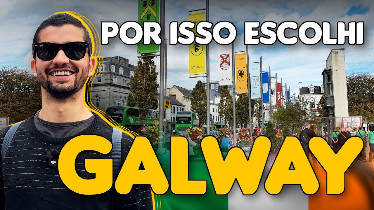 COMO É VIVER EM GALWAY | Custo de Vida em 2025