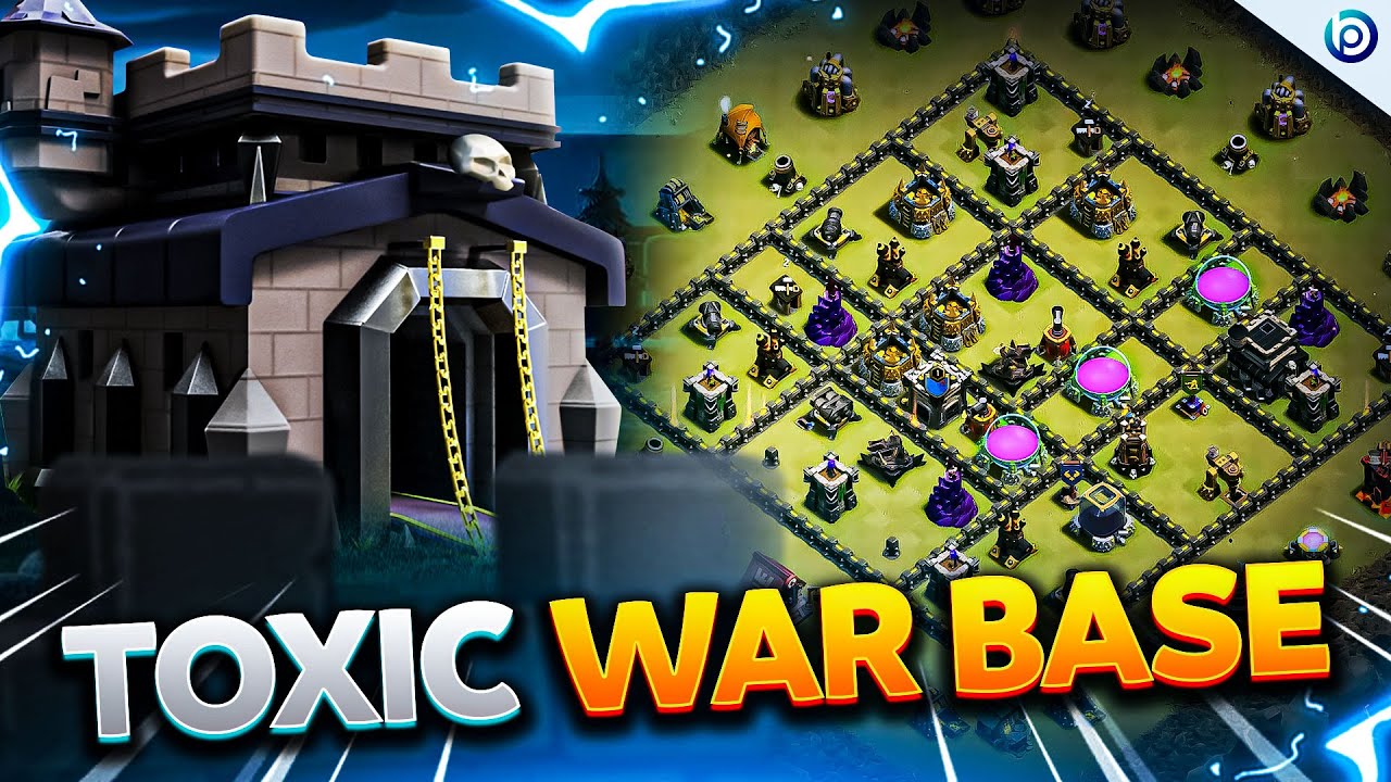 NEW Unbeatable TH9 War Base 2026 | Best Layout for Clan Wars & CWL