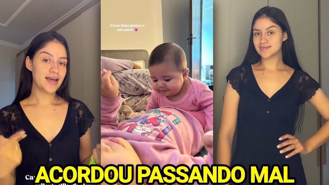 ANA VITÓRIA ACORDA PASSANDO MAL+ PERRENGUE COM VALENTINA DE NOITE 