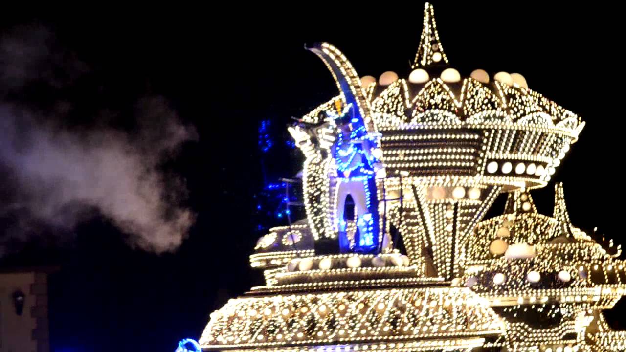 samsung everland's night performance 'moonlight parade'-highlight dance
