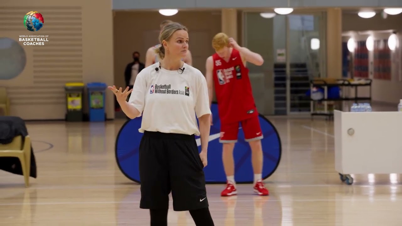 FIBA NBA BWB Asia - Jennifer Ellen - Screen Passing, Fundamental drills